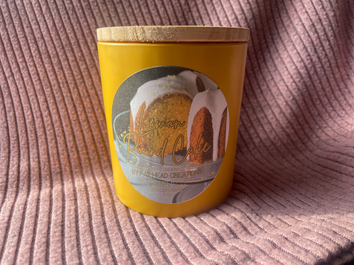 Lemon Pound Cake Candle