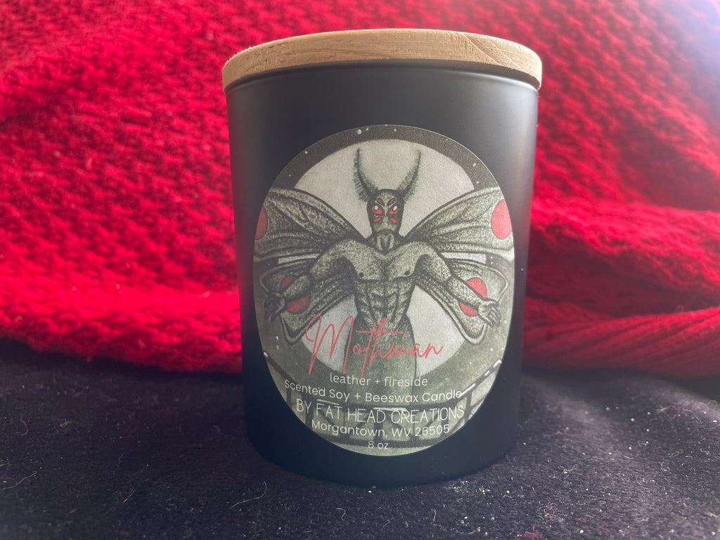 Mothman Candle