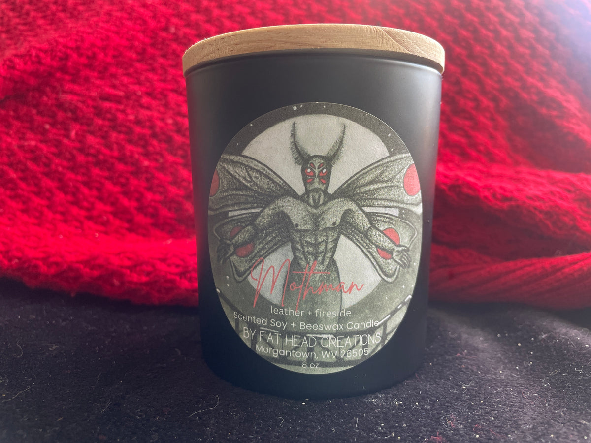 Mothman Candle