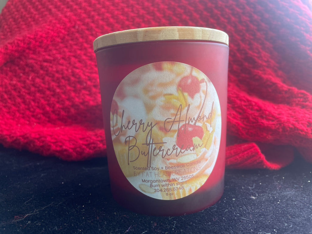 Cherry Almond Buttercream Candle
