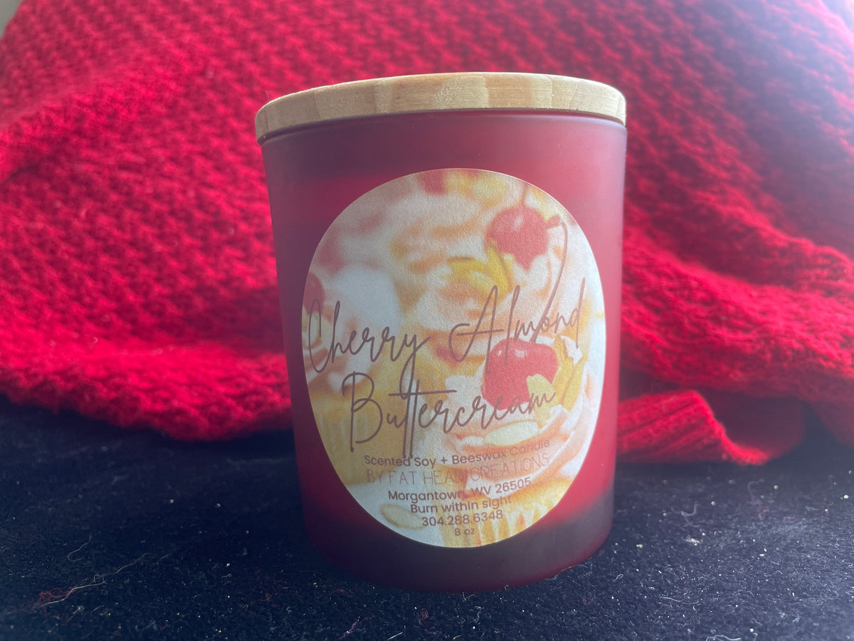 Cherry Almond Buttercream Candle